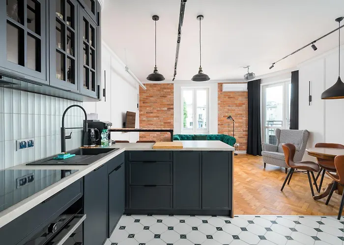 Apartment Centre Stylish By Bookinghost